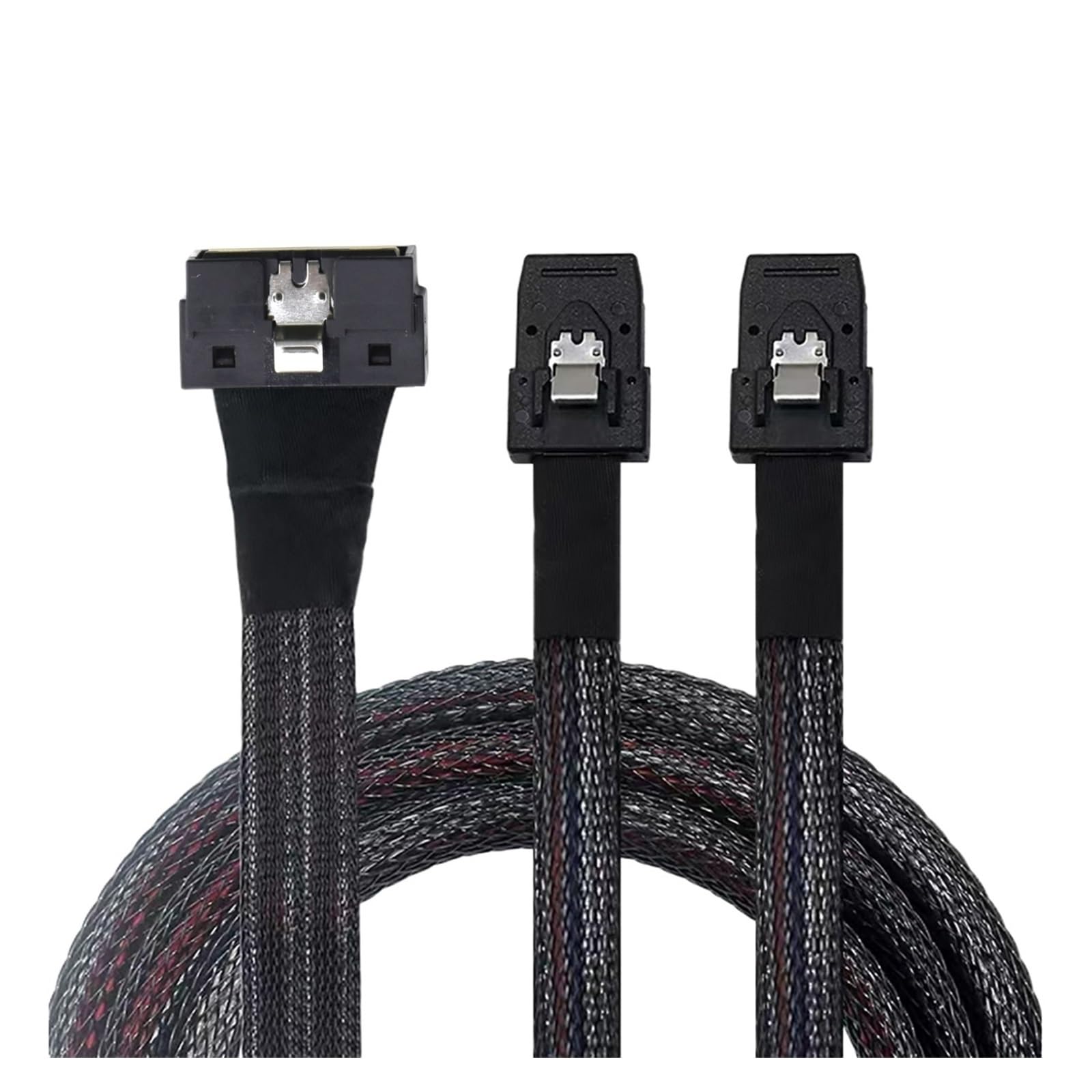 PCI-E Ultraport Slimline S*A*S 4.0 LP Low Profile SFF-8654 8i 74pin a 2X MI NI S*A*S SFF-8087 36Pin Server Connessione interna (0,5 m)