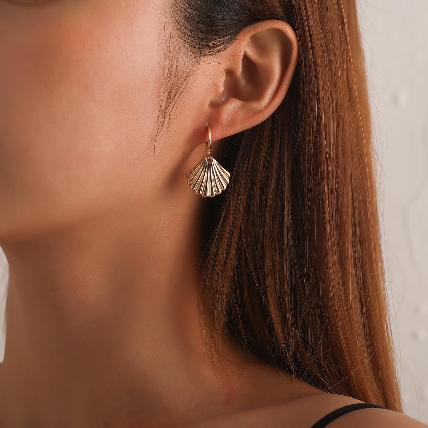 Seashell Belt Sea Shell Earrings Vacation Jewelry for Women Beach Jewelry Set Shell Charm Necklace Waist Chain Belt Mermaided Starfish Bracelet Belly Chains for Women Seashell Dress Beachy Stuff - Image 3