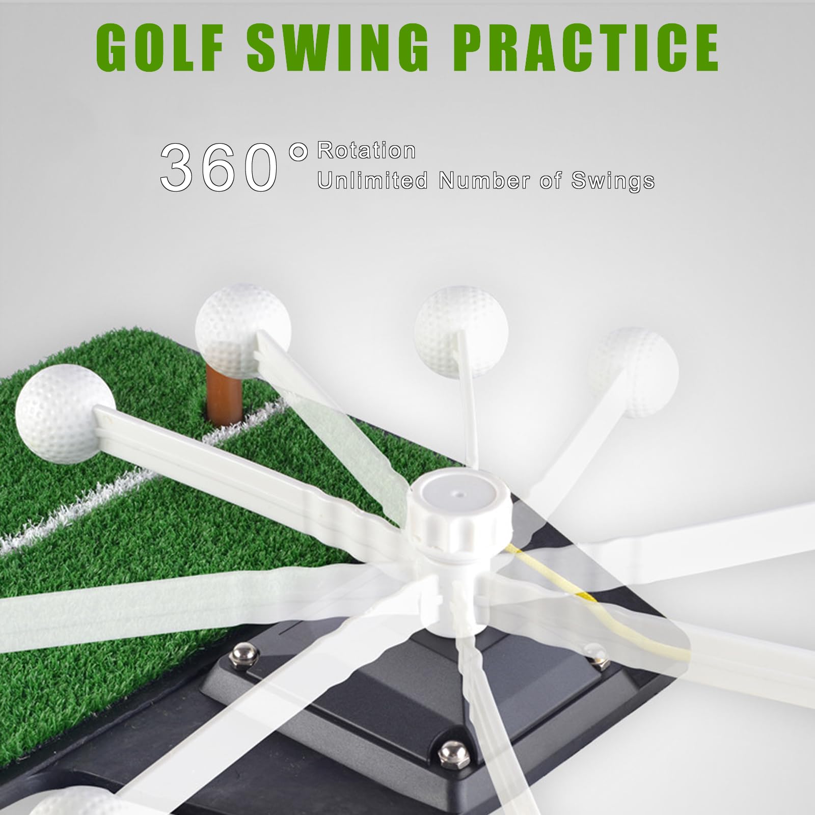 Amazon.com : JINEKU 3-in-1 Golf Practice Device - Swing, Putt