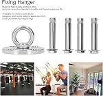 Fixing Hanger Swing Hanger Ceiling Mount Hanger Hammock Hook Fitness Equipment Porch Swivel Hooks Swing Swivel Hangers for Yoga Playground(DG-08)