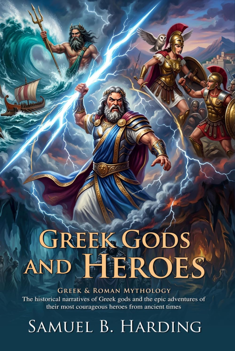 Greek Gods and Heroes: Classic Tales of Ancient Mythology and Legends: Fully Illustrated Edition with Author Biography and Commentary