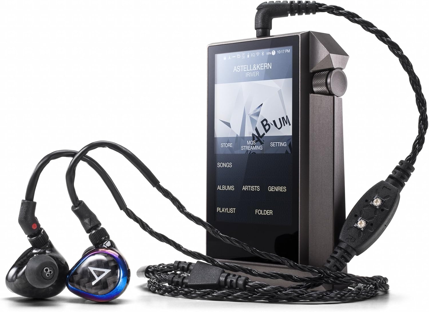 Astell&Kern Layla in-Ear Monitors by Jerry Harvey Audio - 12 Drivers per Channel, 4th Order Crossover, and Carbon Fiber Housing