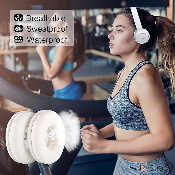 NovStrap JBL Kulaklık Pedi Süngeri 500BT 510BT 520BT 560BT 570BT 525BT 450BT 460BT JR310 ile Uyumlu