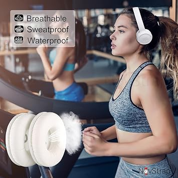 NovStrap JBL Kulaklık Pedi Süngeri 500BT 510BT 520BT 560BT 570BT 525BT 450BT 460BT JR310 ile Uyumlu