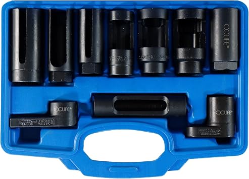 CCLIFE Lambda Sensor Key Set 10-Piece Nut Insert Tool
