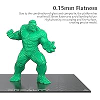 Vista 3 de Creality Plataforma de cama de cristal oficial para impresora 3D Ender 3, placa de vidrio templado de 235x235 mm para Ender 3 PRO/Ender 5 PRO/Ender