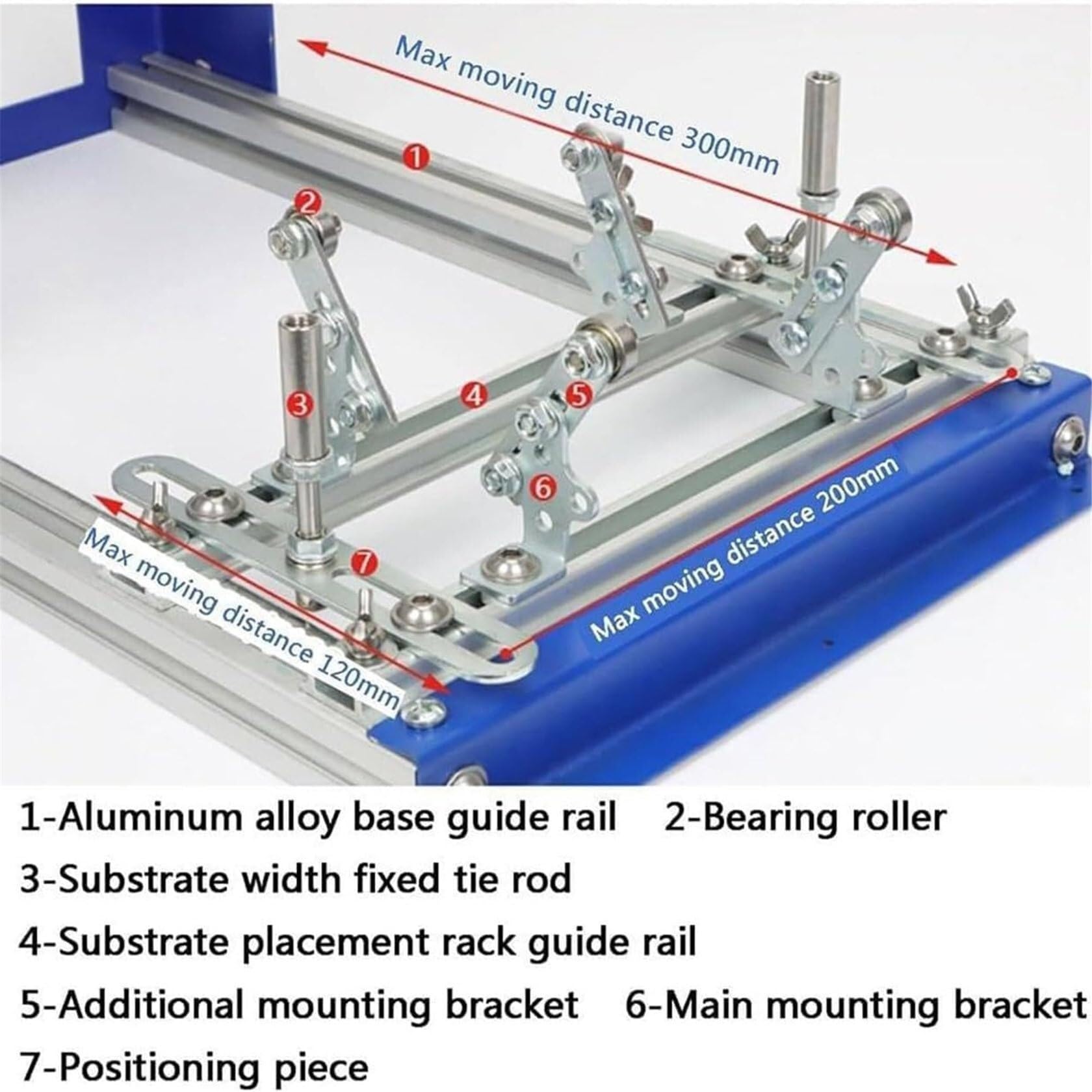 DJCDDM Screen Printing Machine, Curved Bottle Screen Printing Machine, Suitable for Printing with A of Less Than