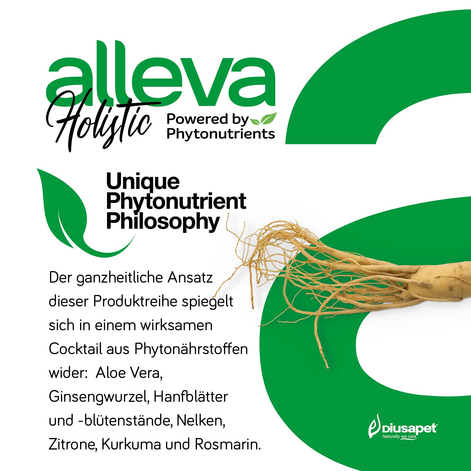 ALLEVA Holistic Trockenfutter Für Hunde – Mit Fisch, Hanfsamen & Aloe Vera, Getreidefrei, 2 Kg