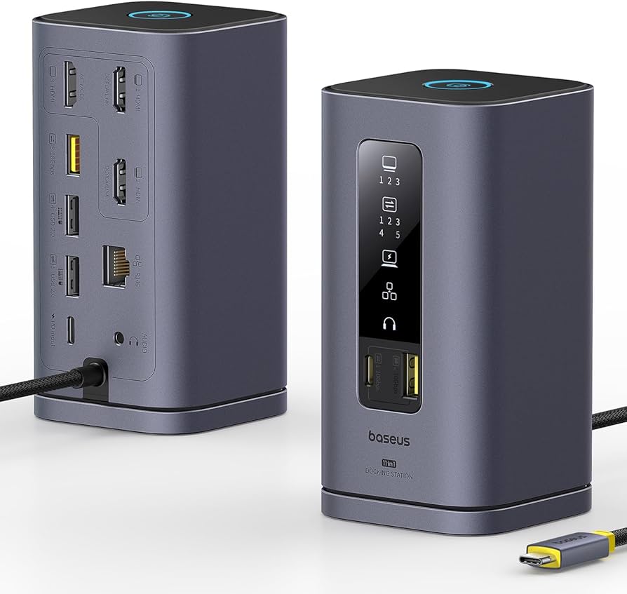 Macデスクトップ Kous Amazon.com: Baseus SpaceMate(MAC) Docking Station, USB C