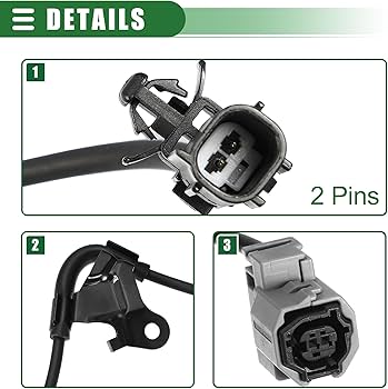 あ。 Amazon.com: 1pc Front Left ABS Wheel Speed Sensor WHT003857 for