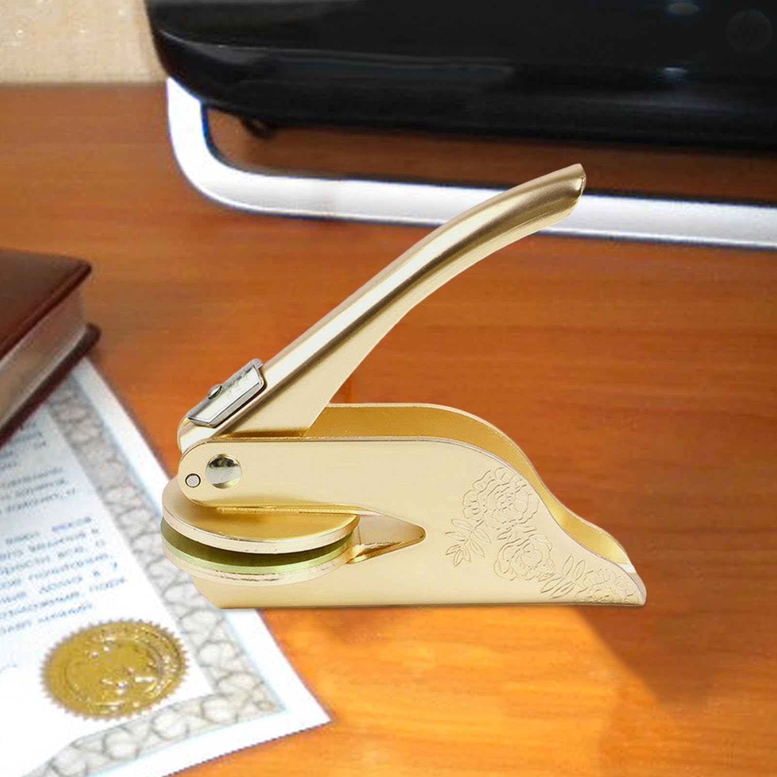 Grabadora de sello de libro, sello de sello personal