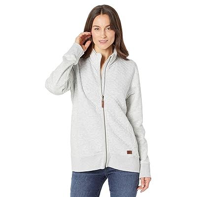 L.L.Bean Quilted Full Zip Sweatshirt Women