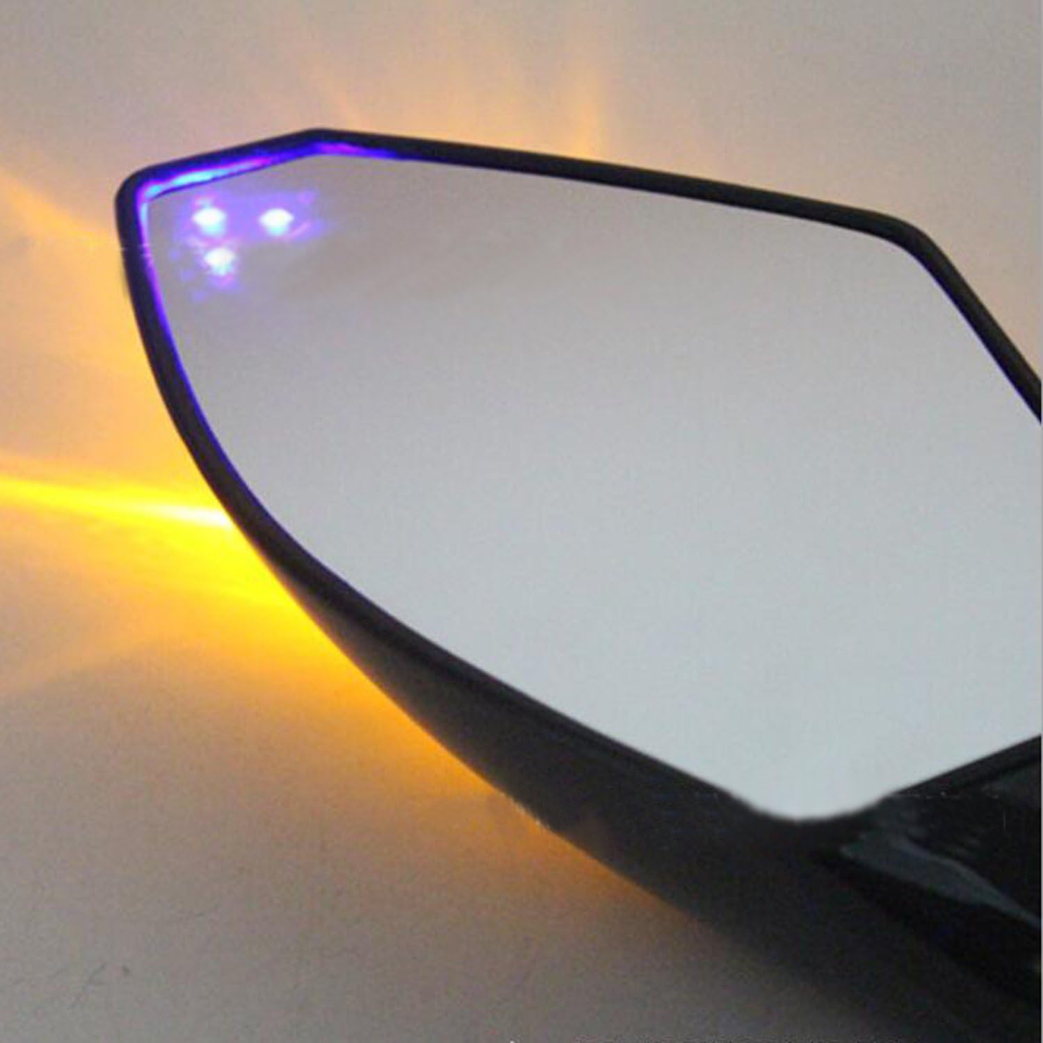 Motorcycle Rearview Side Mirror Turn Signal Mirrors For 2003-2012 Cbr 600Rr 2004-2007 Cbr1000Rr