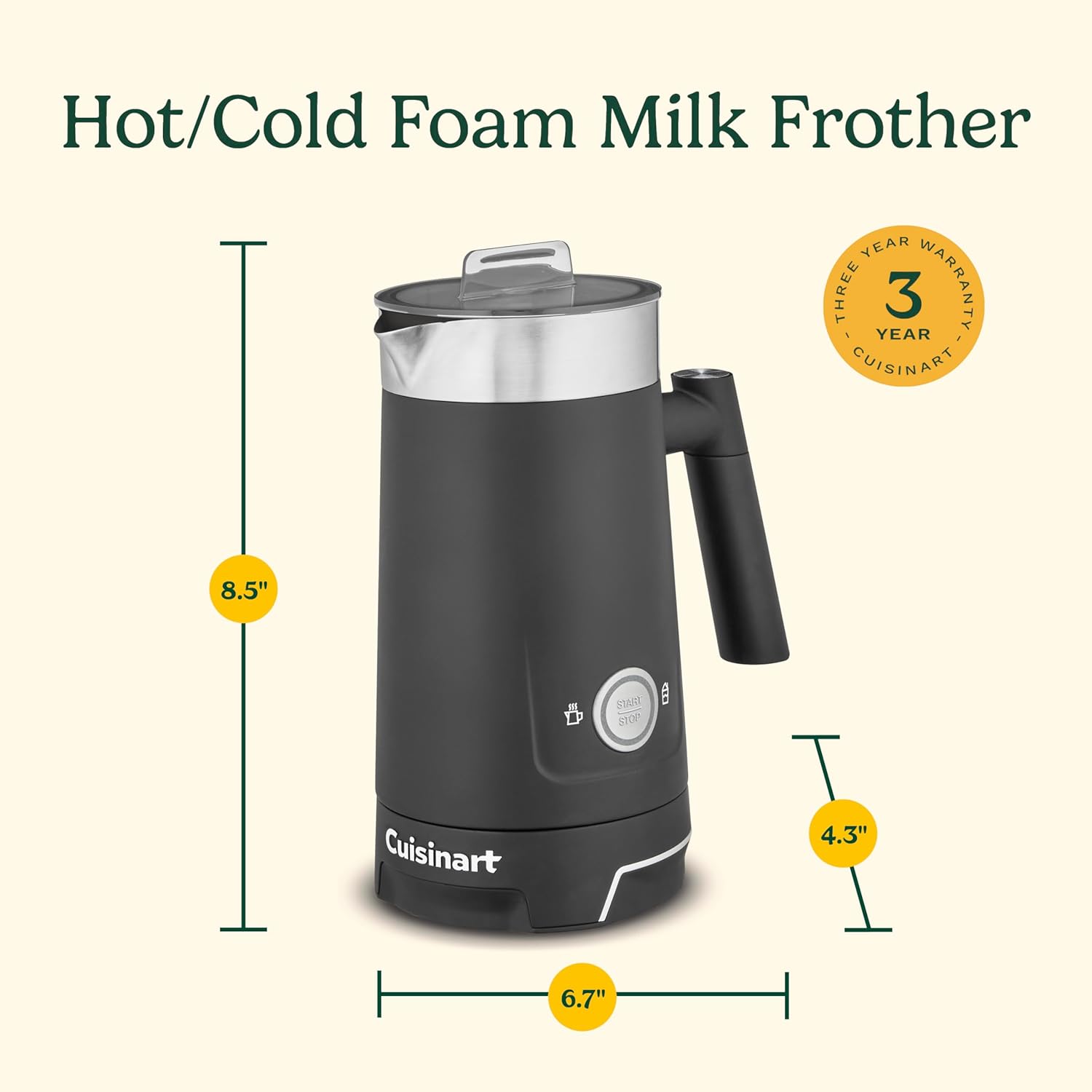 Cuisinart Hot and Cold Milk Frother