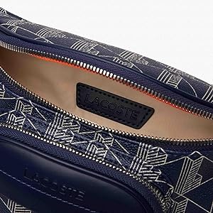 Amazon.co.jp: Lacoste メンズ The Blend ウエストバッグ、ブルー