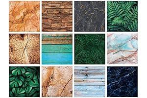 Natural Expressions: A Journey Through 24 Pages of Nature-Inspired Scrapbooking Paper
