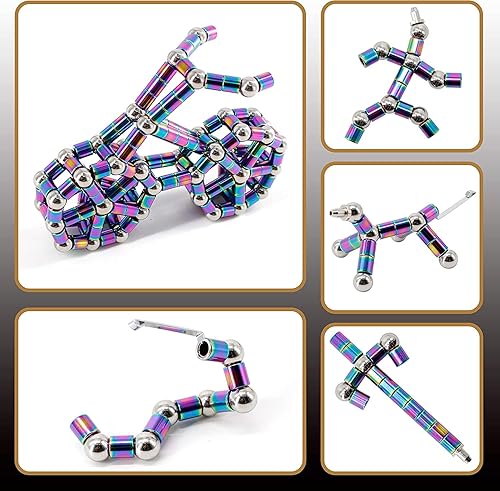 Miniatura 3 de Bolígrafo magnético para ansiedad de 8 a 13 años – Regalos para adolescentes y niñas, bolígrafo magnético de juguete de descompresión de 10, 11, 12,