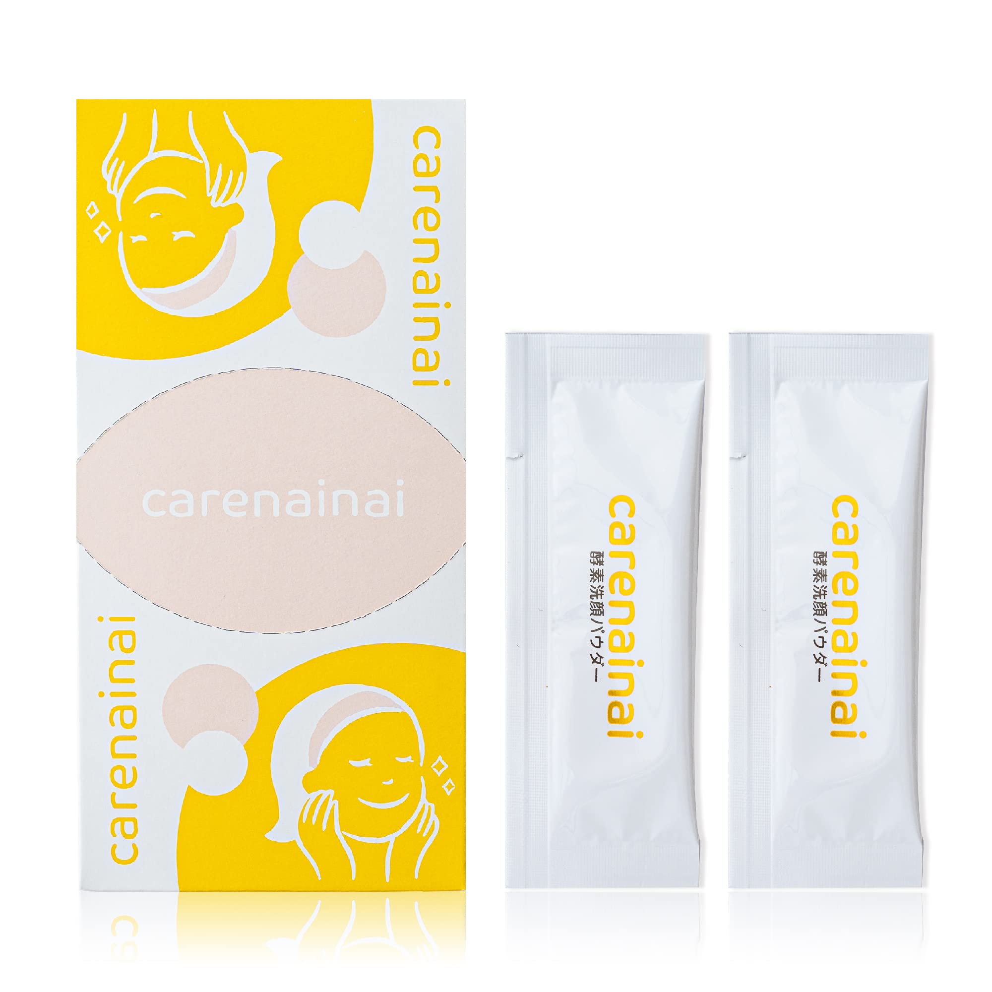 Amazon | carenainai ケアナイナイ 酵素洗顔パウダー 30包入り 個包装