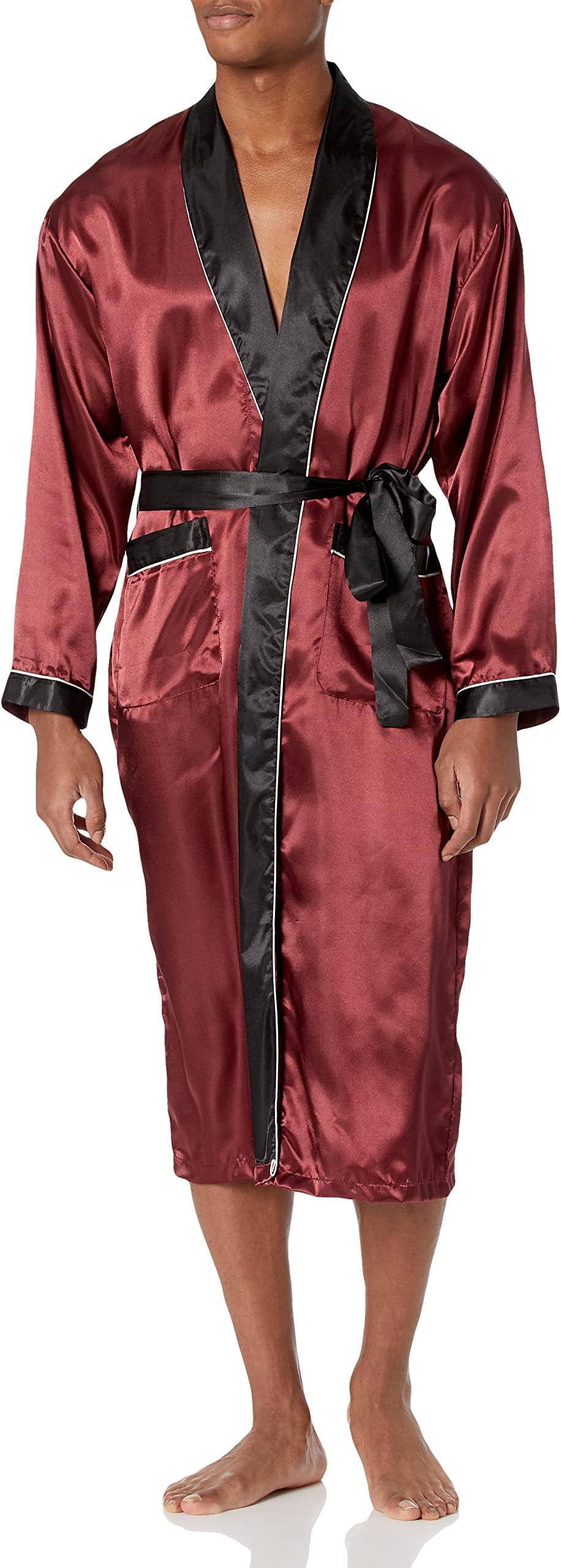 Duke & Digham Men's Smoking Jacket Perry Burgundy