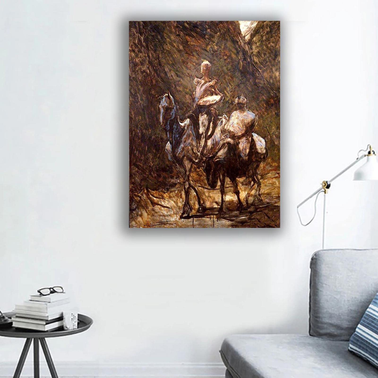 Amazon.co.jp: オノレ・ドーミエのドン・キホーテとサンチョ・パンサ