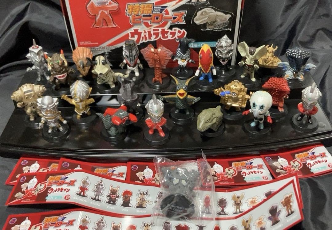 Amazon.co.jp: 特撮ヒーローズ ウルトラセブン24種コンプ?box