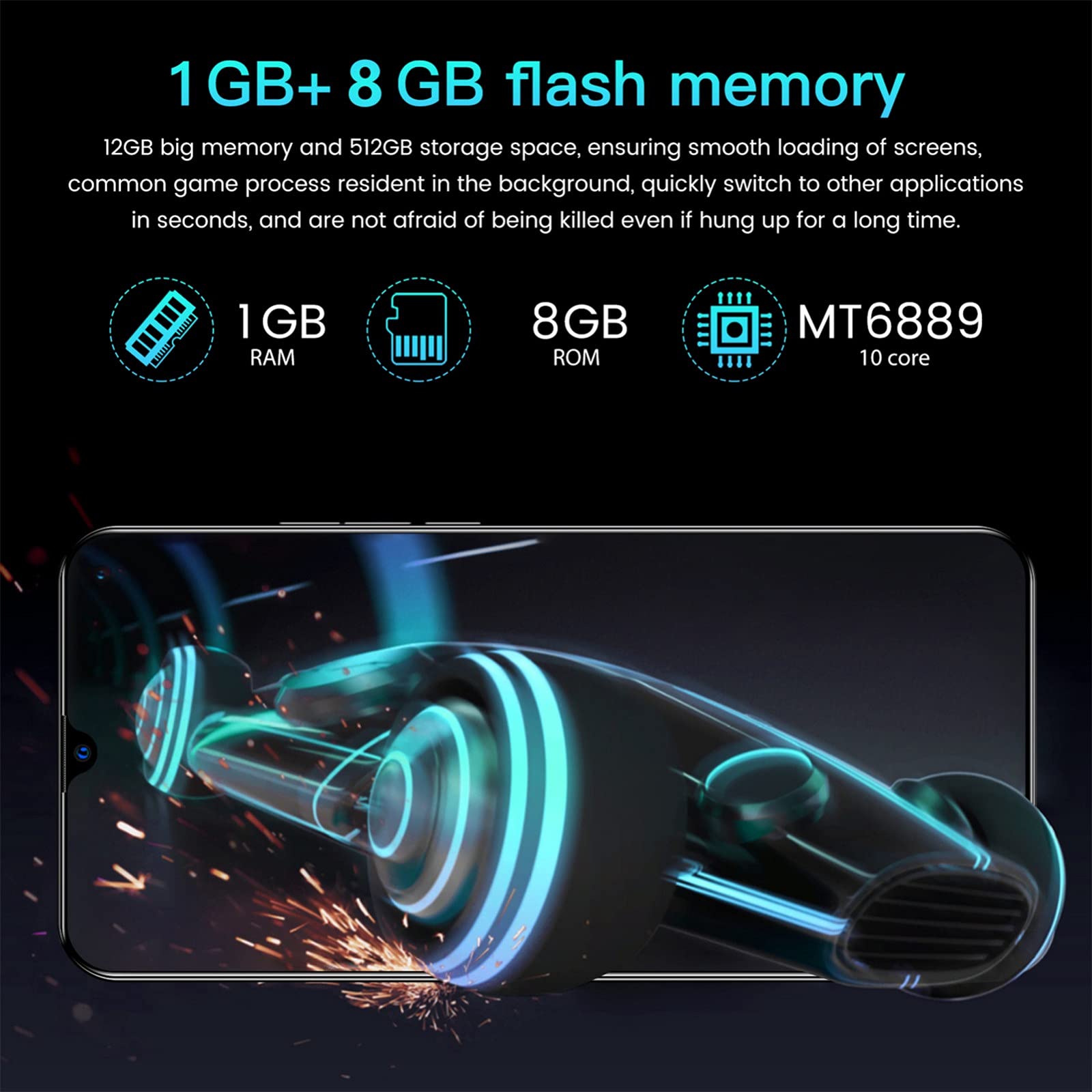 Amazon.co.jp: スマートフォン本体 Android 11 2021NEWww9新狭額縁