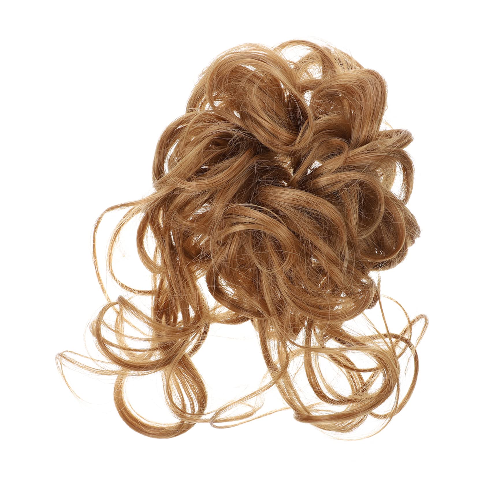 WOFASHPURET Messy Bun Hair for Women Lightweight Hair Bun Holder with Elastic Band for Volume and Fullness for Weddings Proms and Everyday Wear