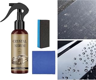 Keramisk lackbeläggning till person 9H Färgvårdsmedel för | 100 milliliter Bil Färg Beläggning Spray med en och en Handduk Lämplig För Användning Inom Fordonsdetaljering, Vård Och