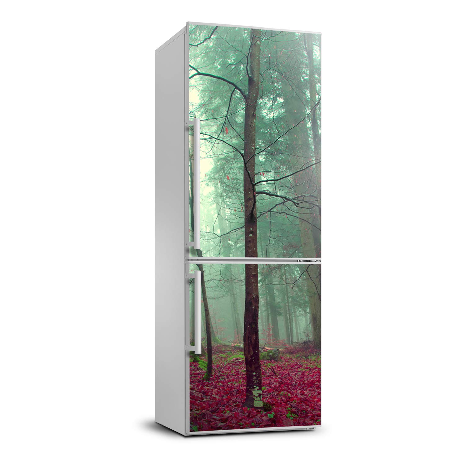 Autocollant Frigo Réfrigérateur 60x180cm Sticker Mural Automne