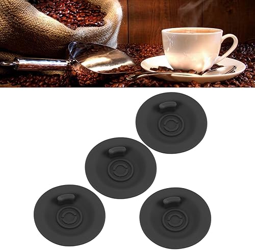 Miniatura 4 de TOPINCN 4Pcs Coffee Machine Backflush Disc, 54mm Silicone Coffee Cleaning Disc Fats Minerals Removal Backflush Cleaning Disc for BES810BSS BES840XL