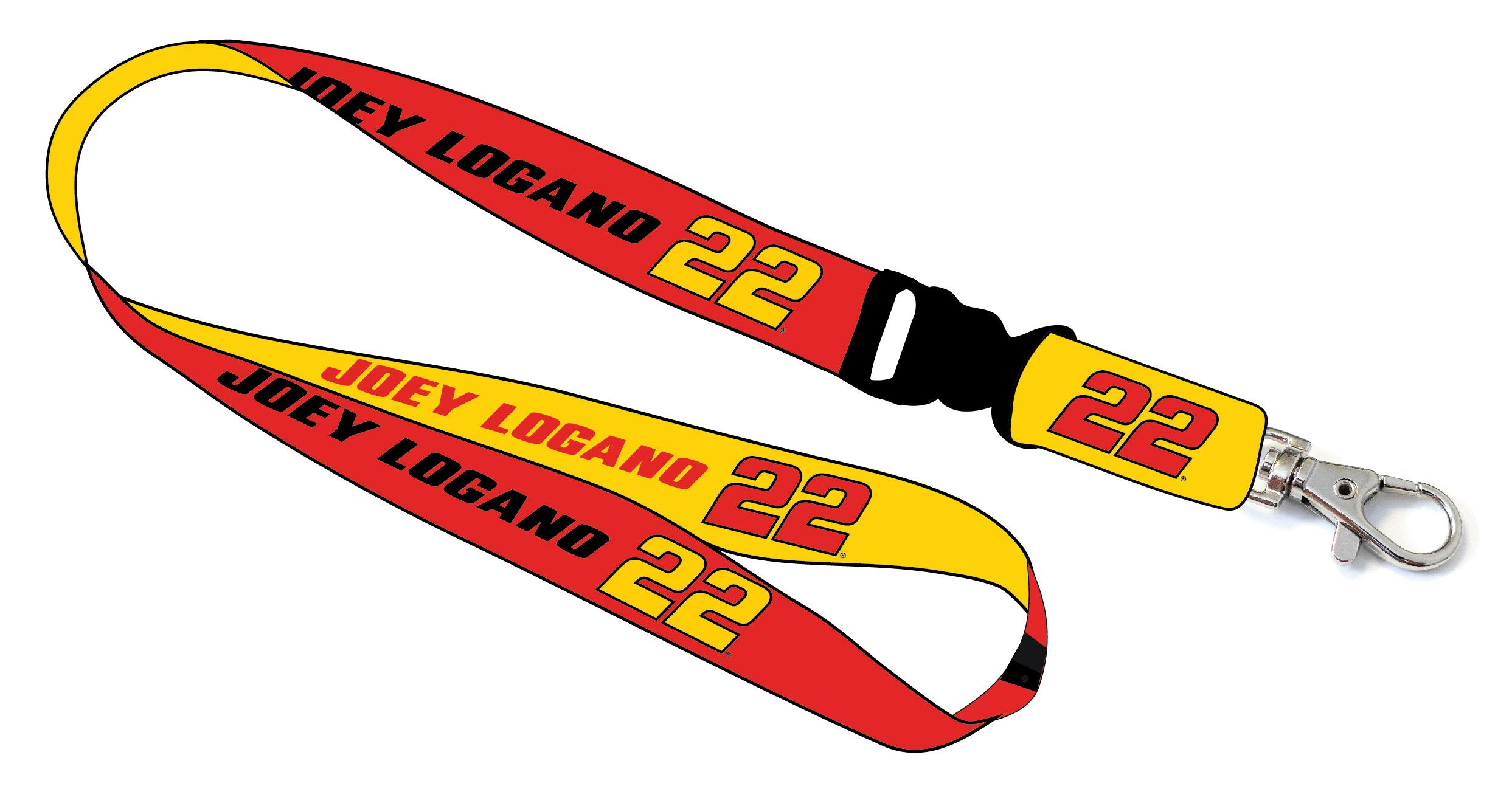 R and R ImportsJoey Logano #22 NASCAR Cup Series Lanyard New for 2021