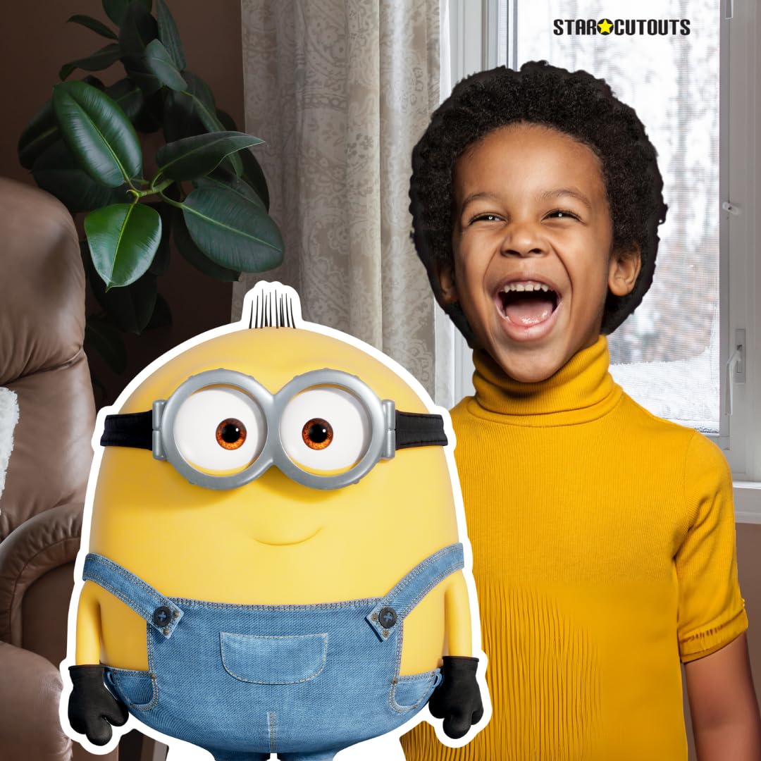 Sagoma In Cartone Minions 2 – Decorazione Per Festa Di Compleanno – Ritaglio A Grandezza Naturale - 2