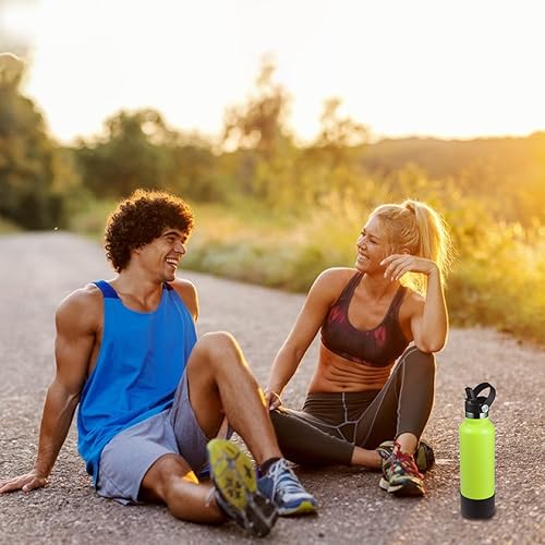 Miniatura 4 de Tapa de popote para boca estándar Hydro Flask, 21 24 onzas, tapa flexible deportiva, accesorios de botella de agua, tapa superior de repuesto