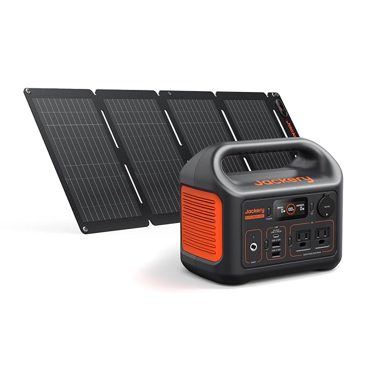 Jackery Solar Generator 300 and 40W