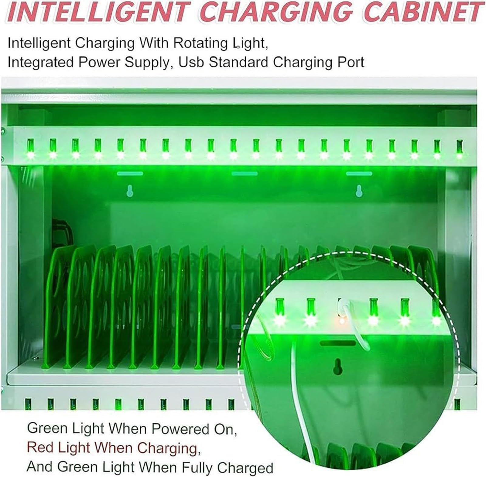 Gabinetto di ricarica USB con 12 60 porte ricaricabile multi dispositivo caricabatterie per uffici ed eventi stazione di ricarica rapida per tablet smartphone e laptop