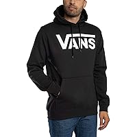 Vans Pullover Classico da Uomo, Nero-Bianco