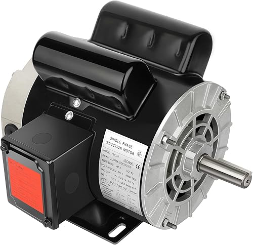 motor eléctrico 2HP 3450RPM motor monofásico de uso general 115230V 58" diámetro CWCCW ODP 60HZ del eje