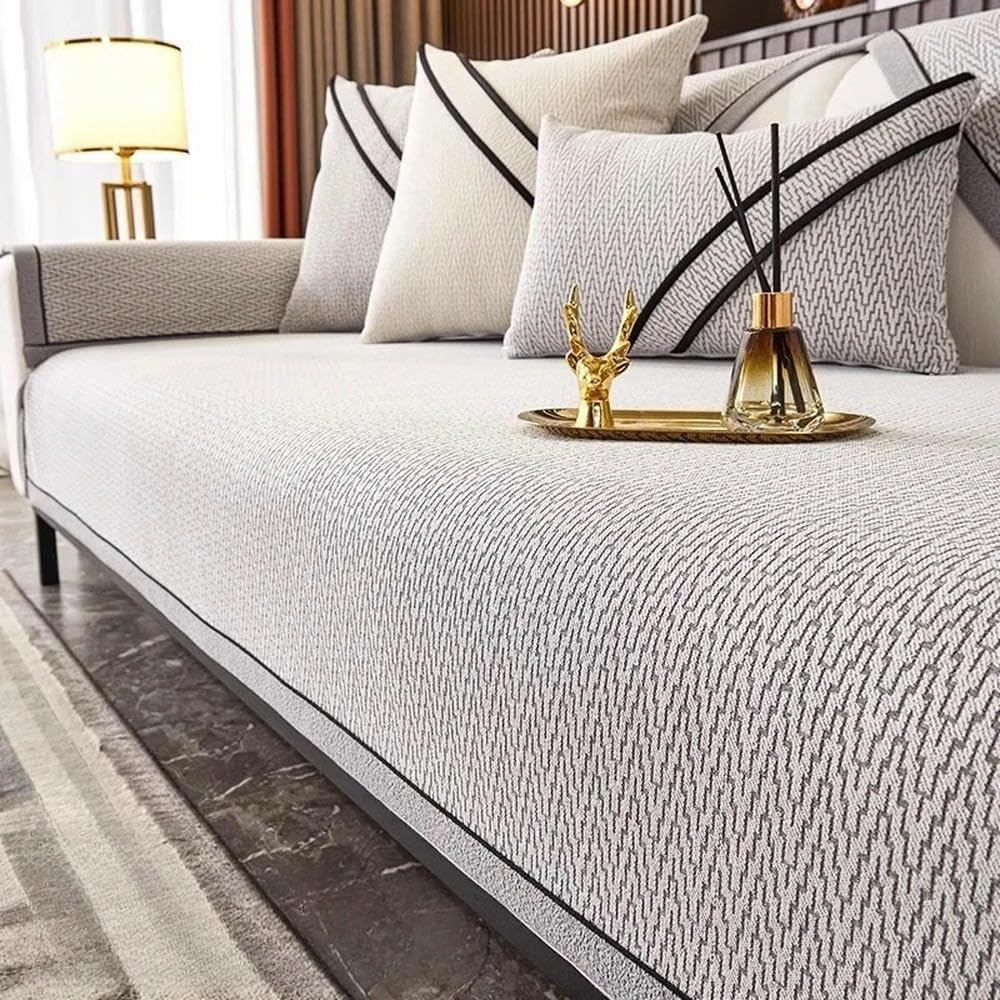 Housse de canapé en chenille LIUXIN pour sublimer votre décoration quatre saisons