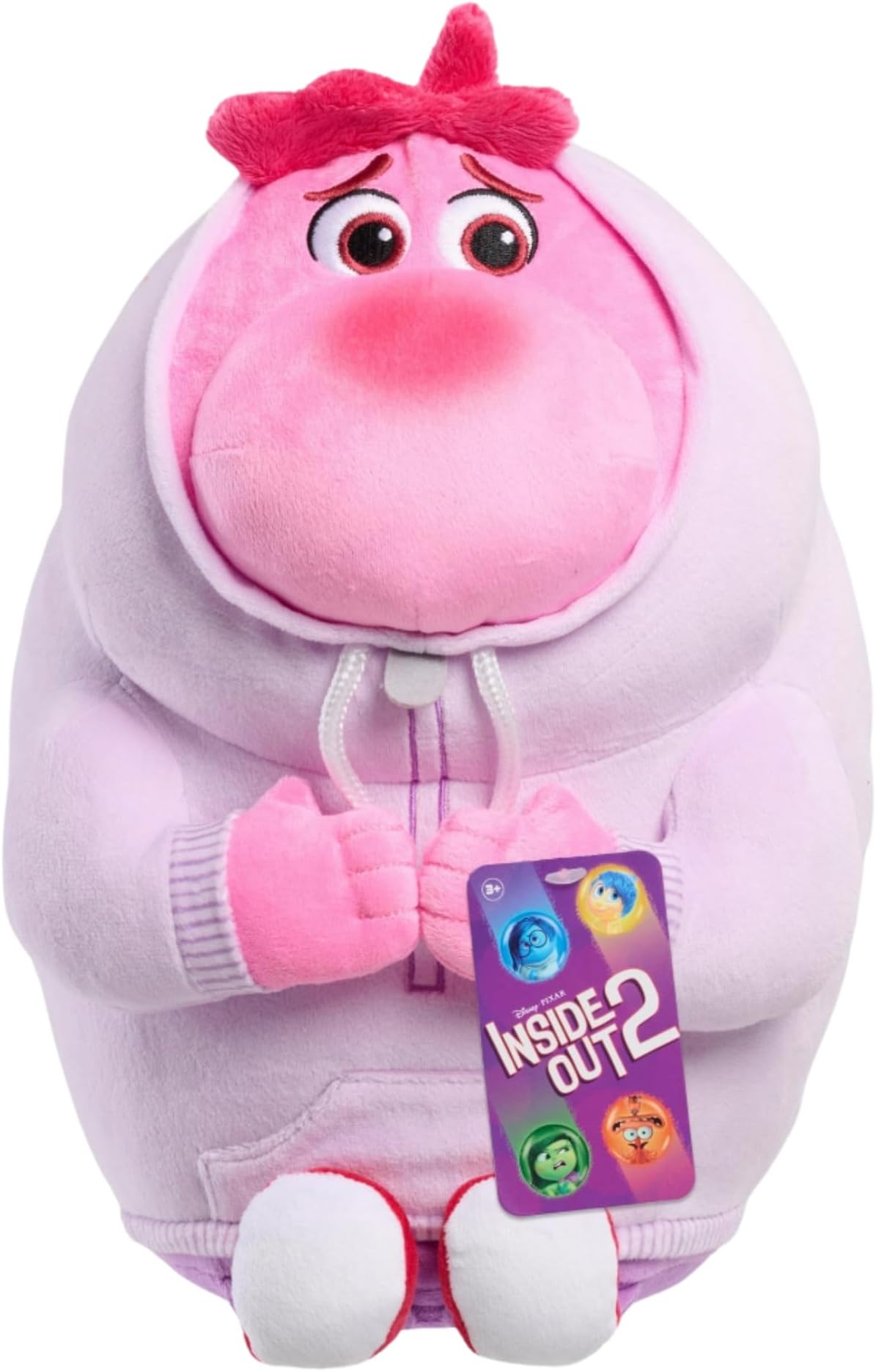 Just Play for Inside Out 2 Large Plush Characters | Anger | Joy | Sadness | Anxiety | Embarrassment (Embarrassment)