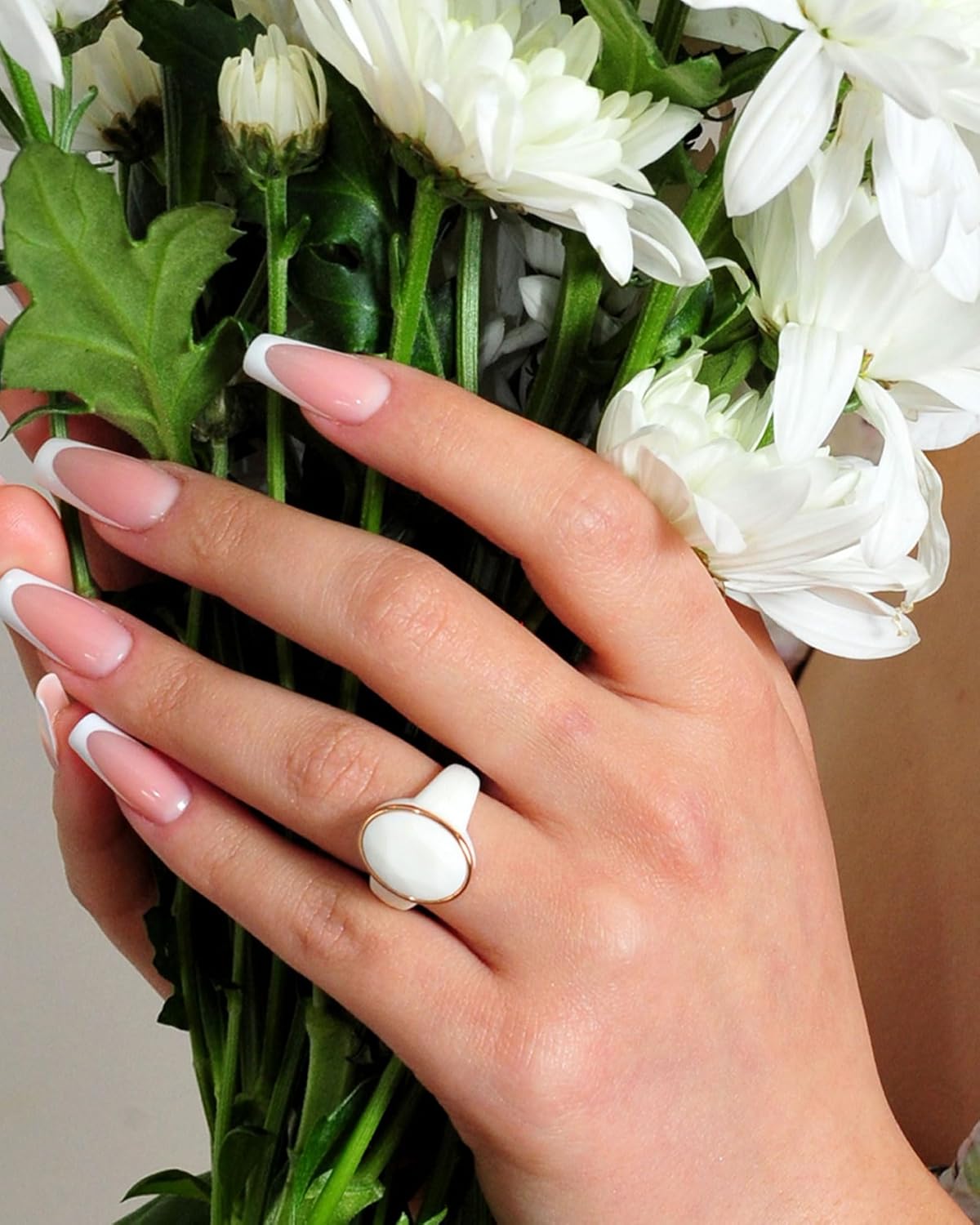 Rinfit Silicone Wedding Bands for Women - Women's Silicone Rings - Rubber Wedding Band - Oversized Oval - Patent Pending Design - Image 7