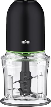 Braun CH3012BK EasyPrepTM Mini Food Processor, 4 cup, Black