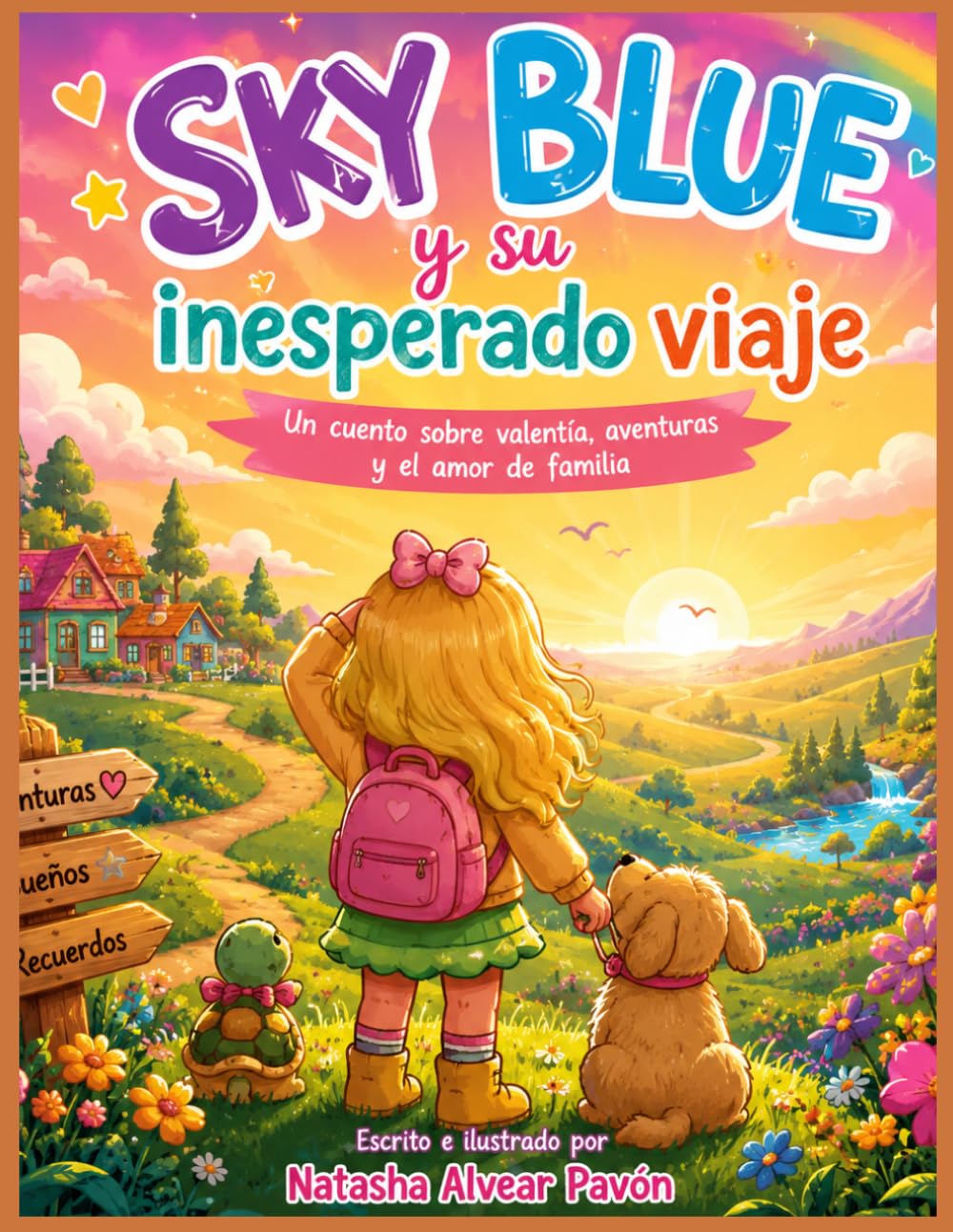 SKY BLUE Y SU INESPERADO VIAJE: UN CUENTO SOBRE VALENTÍA, AVENTURAS Y EL AMOR DE FAMILIA.