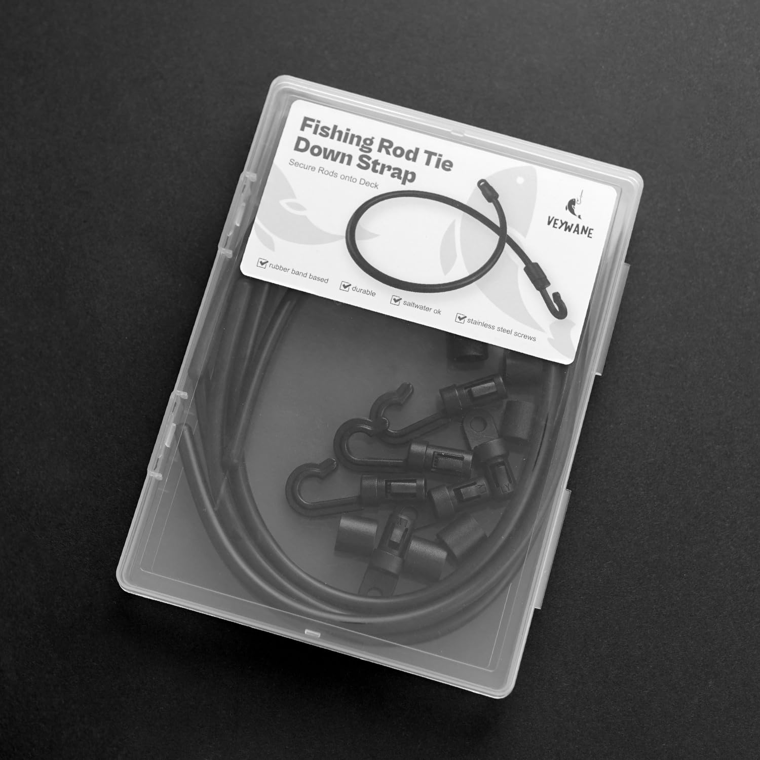 Fishing Rod Straps for Boat Deck, 18