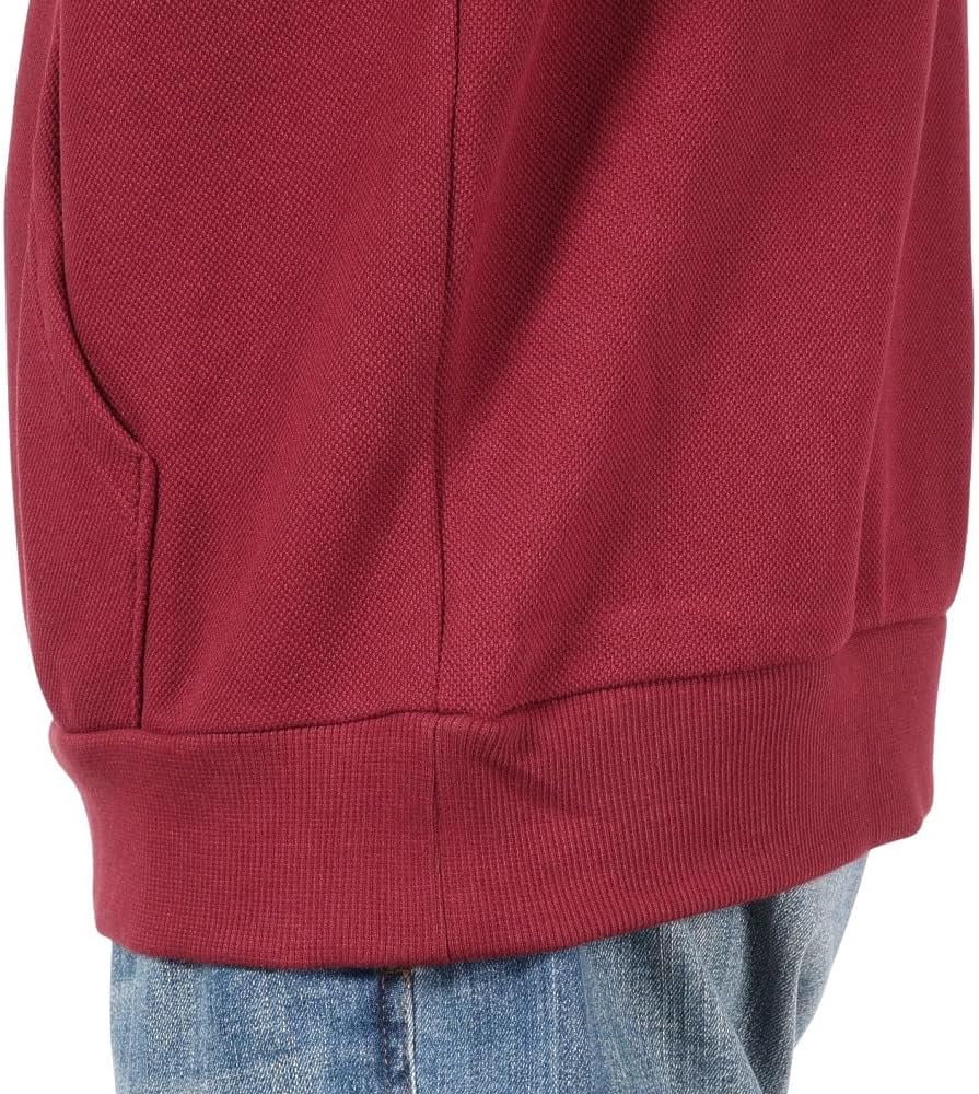 Under Armour - Mens Rival FLC Txtr Cg Hoodie, Color Cardinal (625), Size: Large - Image 8