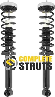 COMPLETESTRUTS Rear Quick Complete Strut Assemblies with Coil Springs Replacement for 2004-2007 BMW 530i E60 - Set of 2