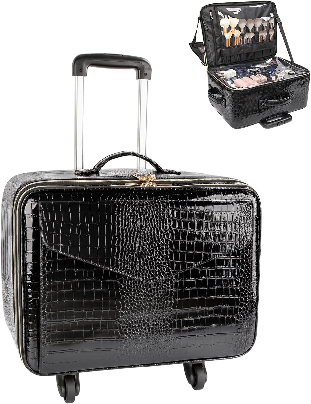 1 Paire De Roues De Valise, Pivotantes à 360 Degrés, Roue De Rechange, Roue De Rechange Universelle, Roue De Bagage Pour Bagages, Accessoire De Valise