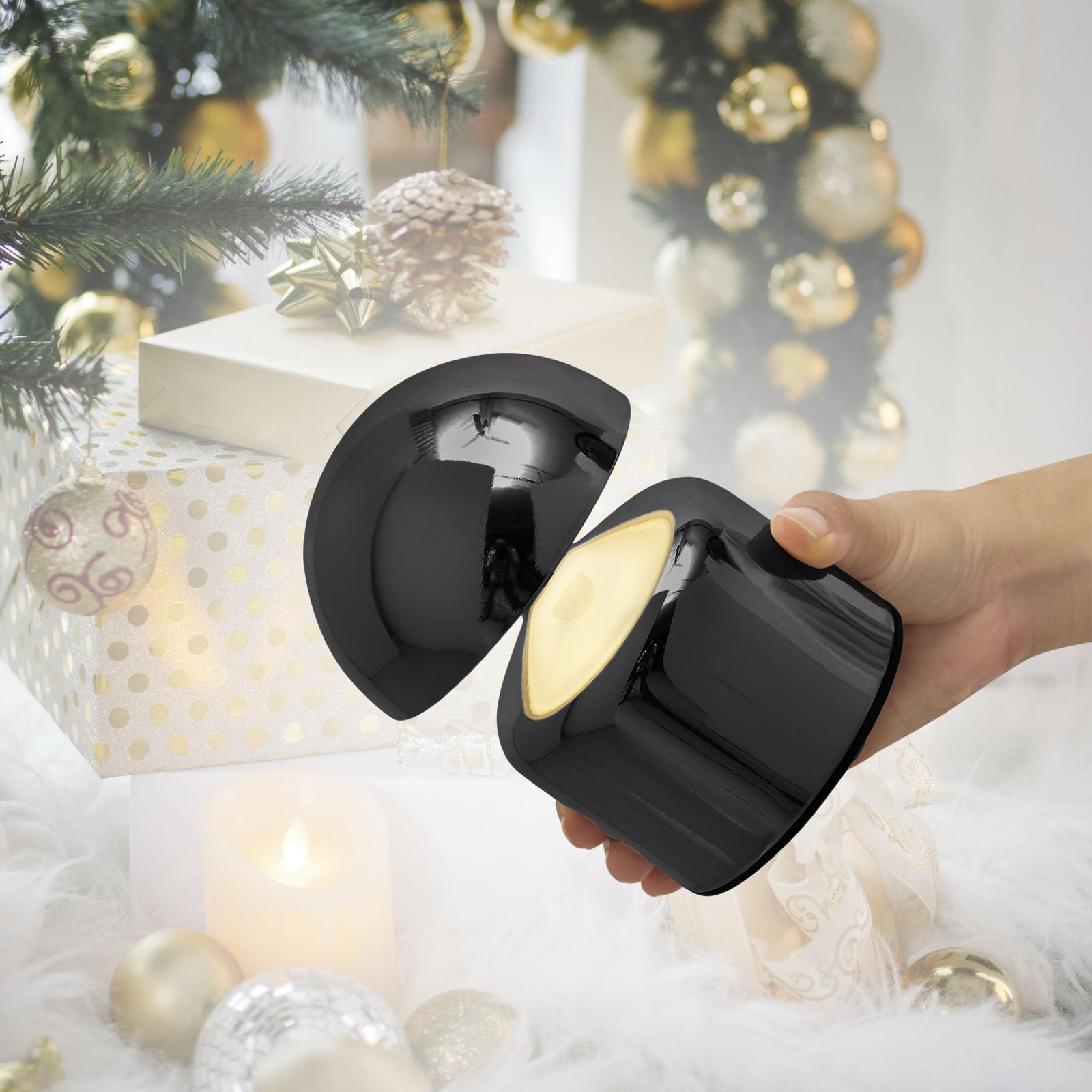 SAIWEYA Moderne schnurlose Pilz-Tischlampe, dimmbare Touch-Batterie | 3-Wege-Dimmbar, Mini Wiederaufladbare LED-Schreibtischlampe, Nachtlicht, Nachttischlampen für Schlafzimmer, Wohnzimmer