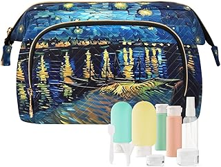 Kigai Starry Night Makeup Bag Cosmetic Bag fo...