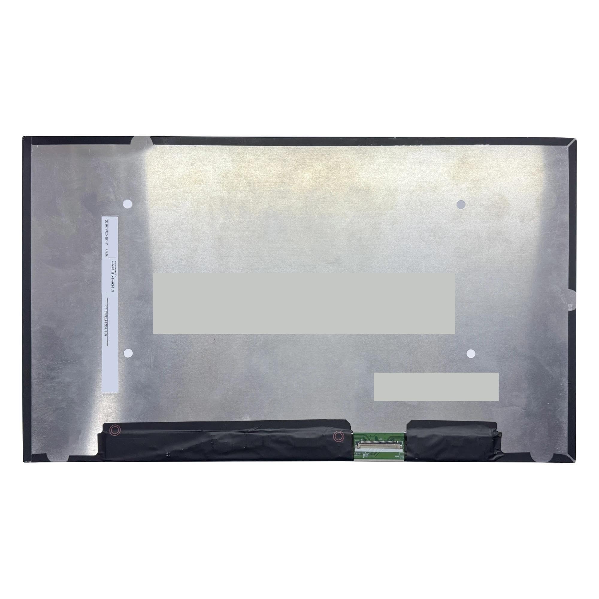 X psblty Écran Tactile LCD IPS FHD 1920x1080 EDP 40 Broches, Panneau Mince 14 Pouces, B140HAK03.5 HW1A LED écran d'ordinateur Portable