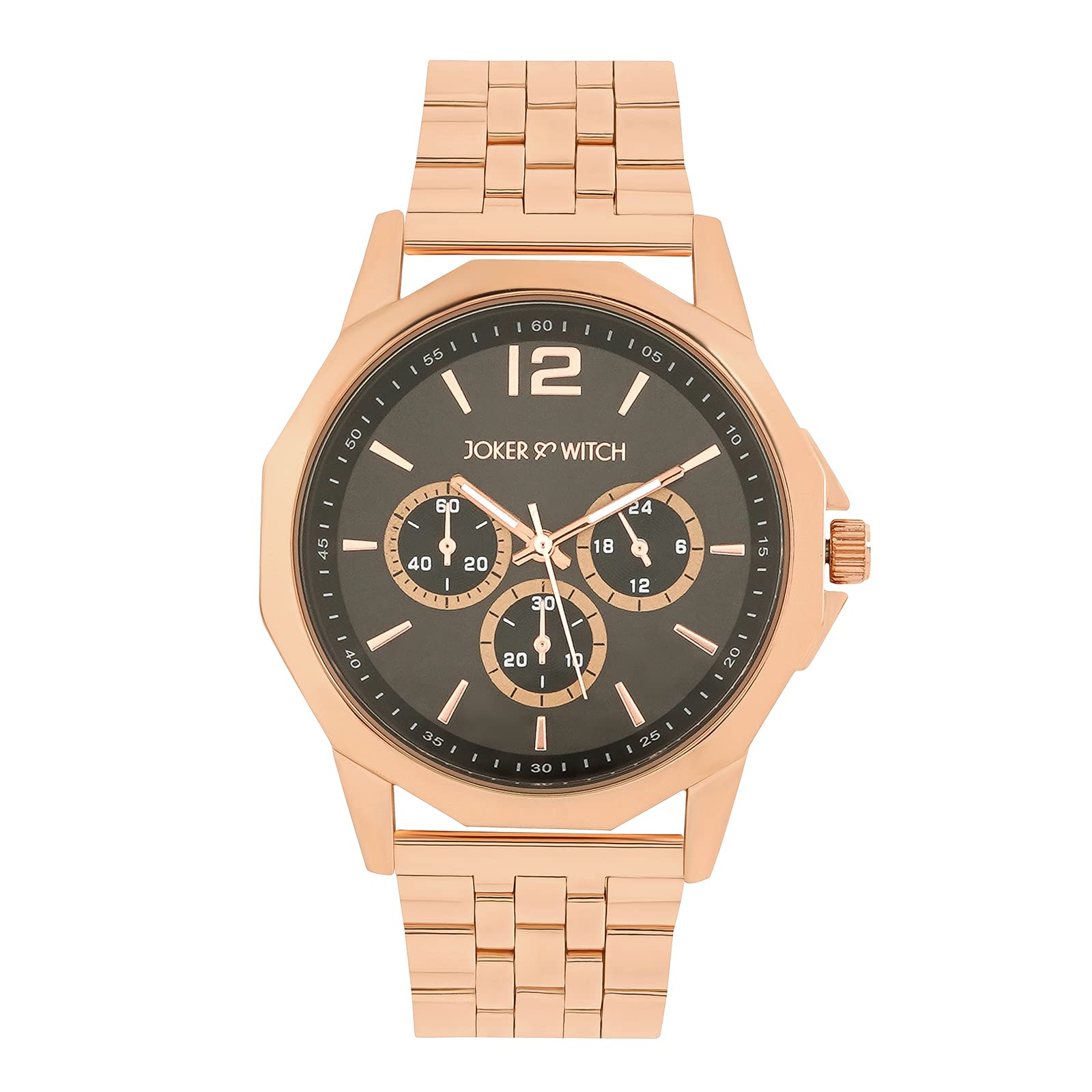 Daytona Metallic Strap Analogue Watch for Men